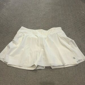 Sweaty Betty White Athletic Skort